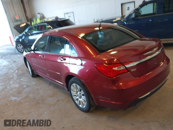 2012 Chrysler 200 LX with VIN 1C3CCBAG8CN215438, listed as a IAAI auction lot 41929116 with 156,387 mi miles and . Bid and sale history available at DreamBid. Image 3.