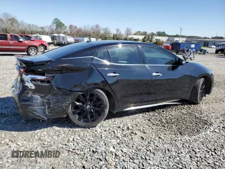 2017 Nissan Maxima SV with VIN 1N4AA6AP7HC394001, listed as a Copart auction lot 48188535 with 139,147 mi miles and Salvage Title. Bid and sale history available at DreamBid. Image 3.