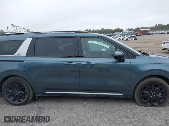 2023 Kia Carnival SX with VIN KNDNE5H32P6278375, listed as a IAAI auction lot 41503013 with 25,825 mi miles. Bid and sale history available at carsss.com. Image 14.