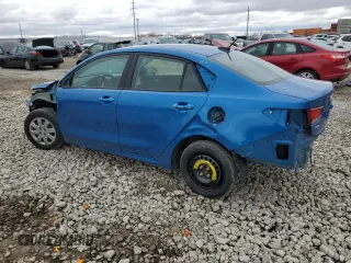 2022 Kia Rio S with VIN 3KPA24AD6NE468983, listed as a Copart auction lot 48942485 with 83,878 mi miles and Salvage Title. Bid and sale history available at carsss.com. Image 2.