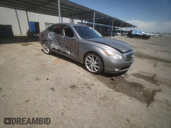 2013 Infiniti M with VIN JN1BY1AP2DM511973, listed as a Copart auction lot 55351815 with 126,888 mi miles and Salvage title. Bid and sale history available at DreamBid. Image 13.
