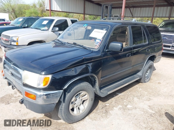 1997 Toyota 4Runner SR5 with VIN JT3GN86RXV0034365, listed as a IAAI auction lot 41888343 with 291,405 mi miles and . Bid and sale history available at DreamBid. Image 2.