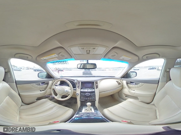 2017 Infiniti QX70 with VIN JN8CS1MU4HM142452, listed as a Copart auction lot 53064715 with 55,181 mi miles and Salvage Title. Bid and sale history available at carsss.com. Image 13.