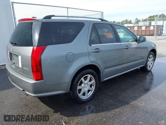 2005 Cadillac SRX with VIN 1GYEE63A550186151, listed as a IAAI auction lot 41494999 with 64,185 mi miles. Bid and sale history available at carsss.com. Image 4.