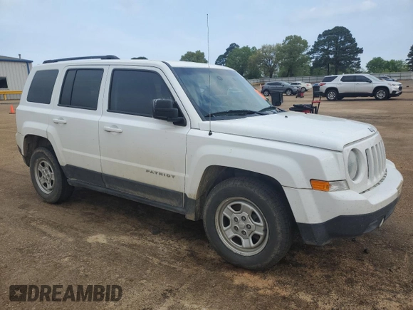 2015 Jeep Patriot Sport with VIN 1C4NJPBA7FD143773, listed as a Copart auction lot 50975985 with 144,808 mi miles and Salvage Title. Bid and sale history available at carsss.com. Image 4.