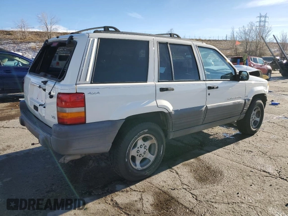 1998 Jeep Grand Cherokee Laredo с VIN 1J4GZ58YXWC134866, выставлен на аукционе Copart как лот 84514074 с пробегом 193 802 миль миль и Списание • Salvage title. История ставок и продаж доступна на DreamBid. Изображение 3.