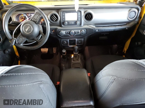 2018 Jeep Wrangler Unlimited Sport z VIN 1C4HJXDG9JW291015, wystawiony jako Copart lot #46114545 z przebiegiem 81 288 mil mil oraz Szkoda całkowita • Salvage title. Historia ofert i sprzedaży dostępna na DreamBid. Obrazek 8.