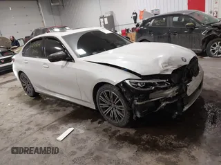 2020 BMW 3 Series M340i xDrive with VIN WBA5U9C08LFJ73063, listed as a IAAI auction lot 41513641 with 52,431 mi miles and . Bid and sale history available at DreamBid. Image 1.