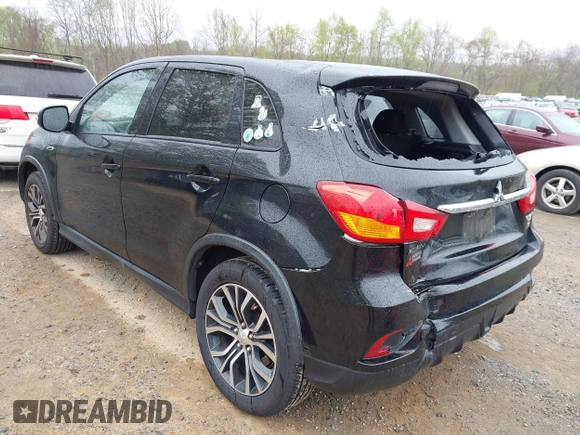 2019 Mitsubishi Outlander Sport SE 2.0 with VIN JA4AP4AU3KU027272, listed as a IAAI auction lot 42013682 with 92,783 mi miles. Bid and sale history available at carsss.com. Image 6.