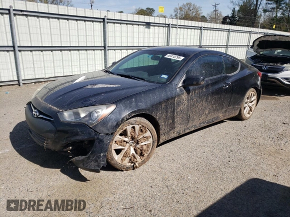 2013 Hyundai Genesis Coupe 2.0T Premium with VIN KMHHT6KD7DU091713, listed as a Copart auction lot 49410295 with 94,594 mi miles and Clean Title. Bid and sale history available at carsss.com. Image 1.