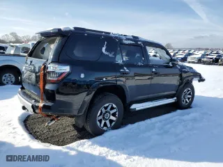 2023 Toyota 4Runner TRD Off Road Premium with VIN JTERU5JR4P6103866, listed as a Copart auction lot 42689355 with 23,043 mi miles and Salvage Title. Bid and sale history available at carsss.com. Image 3.