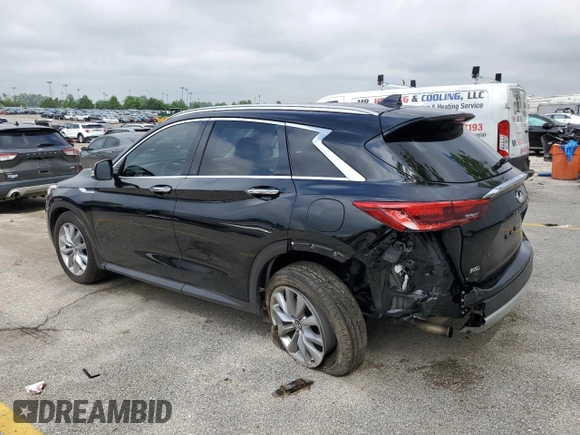 2021 Infiniti QX50 Luxe с VIN 3PCAJ5BB1MF104243, выставлен на аукционе Copart как лот 56525945 с пробегом 52 826 миль миль и Списание • Salvage title. История ставок и продаж доступна на DreamBid. Изображение 2.