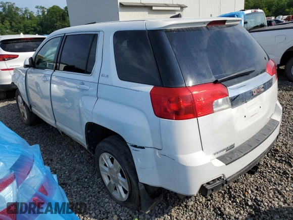 2012 GMC Terrain SLE-1 with VIN 2GKFLREK4C6173682, listed as a Copart auction lot 61634895 with 154,887 mi miles and Salvage title. Bid and sale history available at DreamBid. Image 2.