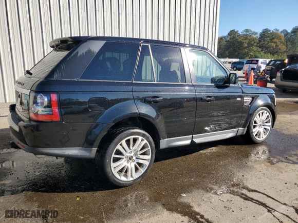 2012 Land Rover Range Rover Sport HSE LUX with VIN SALSK2D47CA757996, listed as a Copart auction lot 84644424 with 106,479 mi miles and Salvage Title. Bid and sale history available at carsss.com. Image 3.