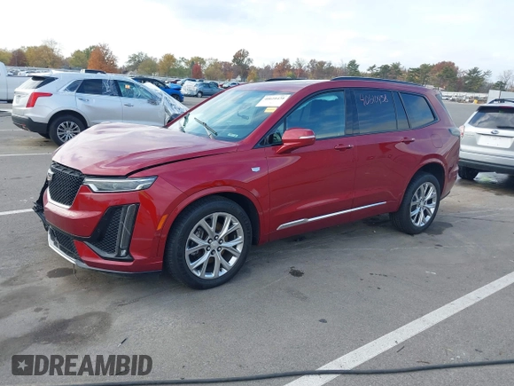 2020 Cadillac XT6 AWD Sport with VIN 1GYKPHRS1LZ201472, listed as a IAAI auction lot 40610438 with 71,540 mi miles and . Bid and sale history available at DreamBid. Image 17.