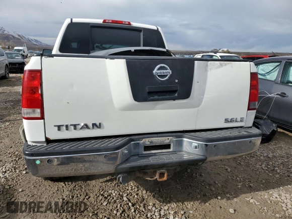 2005 Nissan Titan SE with VIN 1N6AA07B65N566549, listed as a Copart auction lot 80915034 with 268,827 mi miles and Salvage Title. Bid and sale history available at carsss.com. Image 6.