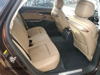 2019 Audi A8 L with VIN WAU8DAF82KN009487, listed as a Copart auction lot 48013045 with 44,362 mi miles and Clean Title. Bid and sale history available at carsss.com. Image 10.