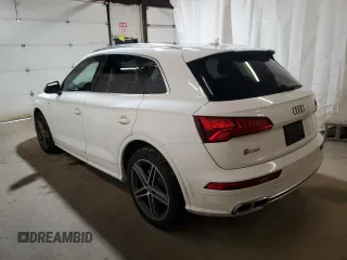 2018 Audi SQ5 Prestige with VIN WA1C4AFY0J2228486, listed as a Copart auction lot 53444105 with 100,846 mi miles and Salvage title. Bid and sale history available at DreamBid. Image 2.