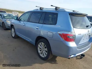 2008 Toyota Highlander Hybrid Limited with VIN JTEEW44A482004594, listed as a IAAI auction lot 41250858 with 219,815 mi miles. Bid and sale history available at carsss.com. Image 3.