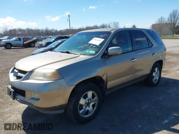 2005 Acura MDX with VIN 2HNYD182X5H507522, listed as a IAAI auction lot 41822441 with 251,716 mi miles. Bid and sale history available at carsss.com. Image 2.