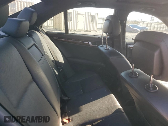 2012 Mercedes-Benz C 300 Sport with VIN WDDGF8BB0CR199261, listed as a Copart auction lot 46902915 with 105,329 mi miles and Salvage title. Bid and sale history available at DreamBid. Image 10.