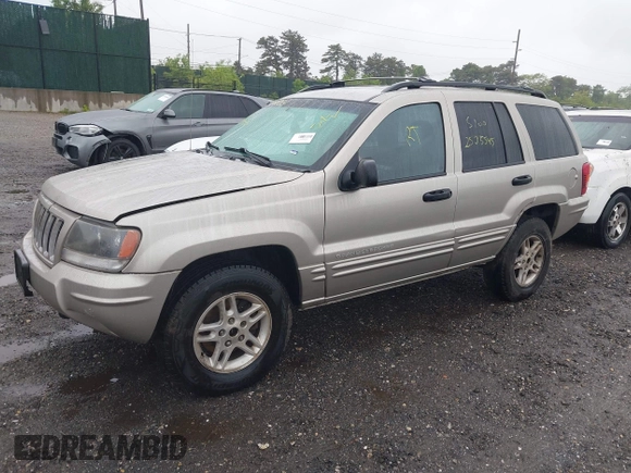 2004 Jeep Grand Cherokee Laredo with VIN 1J4GW48N24C230058, listed as a IAAI auction lot 42386914 with Not provided miles and . Bid and sale history available at DreamBid. Image 2.