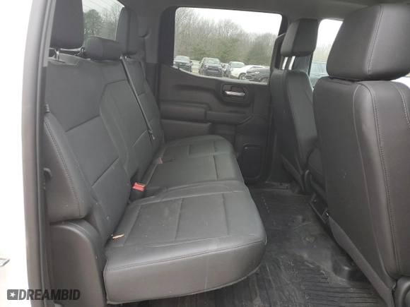 2024 GMC Sierra 1500 Pro with VIN 1GTUUAEDXRZ271888, listed as a Copart auction lot 44264855 with 52,342 mi miles and Salvage Title. Bid and sale history available at carsss.com. Image 11.