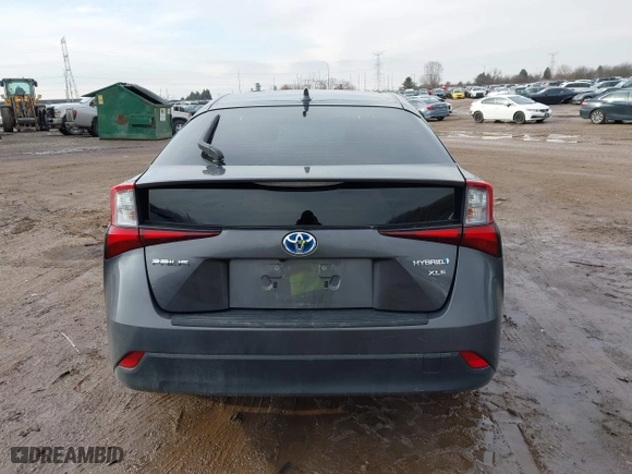 2020 Toyota Prius L Eco with VIN JTDKARFU5L3117919, listed as a IAAI auction lot 41686815 with 154,128 mi miles. Bid and sale history available at carsss.com. Image 17.