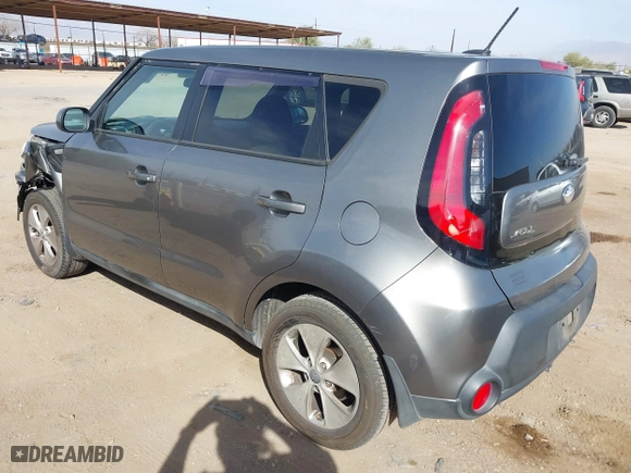 2014 Kia Soul with VIN KNDJN2A22E7062239, listed as a IAAI auction lot 41695701 with 142,893 mi miles. Bid and sale history available at carsss.com. Image 3.