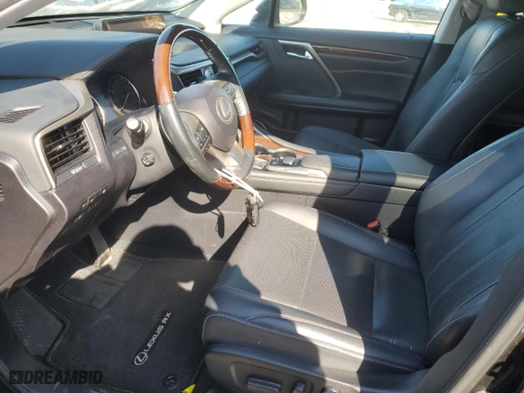 2019 Lexus RX with VIN 2T2BGMCA5KC040675, listed as a Copart auction lot 46163665 with 43,459 mi miles and Salvage Title. Bid and sale history available at carsss.com. Image 7.