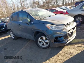 2018 Chevrolet Trax LT with VIN KL7CJLSB2JB615825, listed as a IAAI auction lot 41314591 with 142,064 mi miles. Bid and sale history available at carsss.com. Image 1.