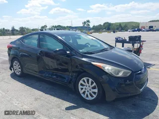 2012 Hyundai Elantra GLS with VIN KMHDH4AE0CU231369, listed as a IAAI auction lot 42067626 with 134,274 mi miles. Bid and sale history available at carsss.com. Image 1.