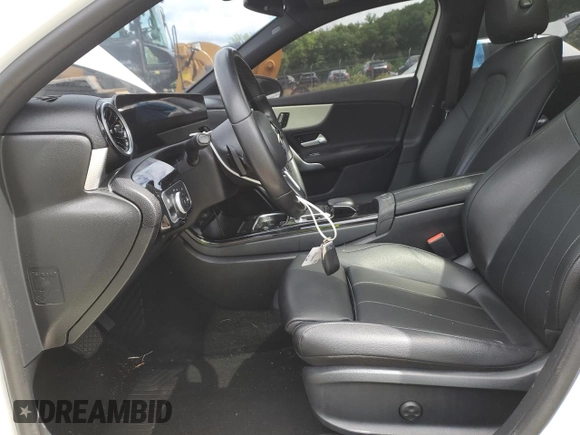 2020 Mercedes-Benz A 220 with VIN W1K3G4FB3LJ214722, listed as a Copart auction lot 58351985 with 57,148 mi miles and Clean title. Bid and sale history available at DreamBid. Image 7.