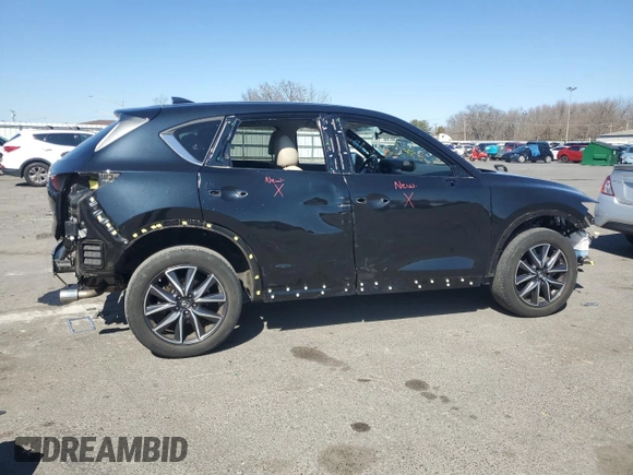 2018 Mazda CX-5 Touring with VIN JM3KFBCM6J0308848, listed as a Copart auction lot 47360695 with 37,626 mi miles and Salvage Title. Bid and sale history available at DreamBid. Image 3.