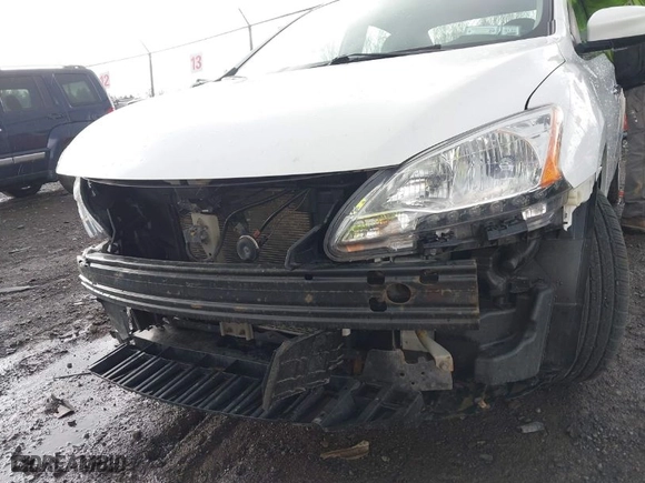 2015 Nissan Sentra S with VIN 3N1AB7AP9FY316470, listed as a IAAI auction lot 41897777 with 99,213 mi miles. Bid and sale history available at carsss.com. Image 6.