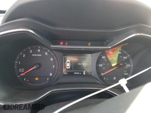 2023 Chevrolet TrailBlazer ACTIV with VIN KL79MSSL1PB042977, listed as a Copart auction lot 86105734 with 13,638 mi miles and Salvage Title. Bid and sale history available at DreamBid. Image 9.