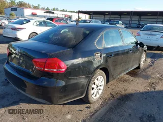 2013 Volkswagen Passat S with VIN 1VWAP7A3XDC005323, listed as a IAAI auction lot 40948885 with 133,447 mi miles and . Bid and sale history available at DreamBid. Image 4.