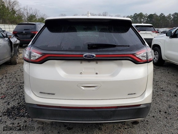 2016 Ford Edge SEL with VIN 2FMPK3J87GBC16396, listed as a Copart auction lot 48248285 with 317,040 mi miles and Clean Title. Bid and sale history available at carsss.com. Image 6.