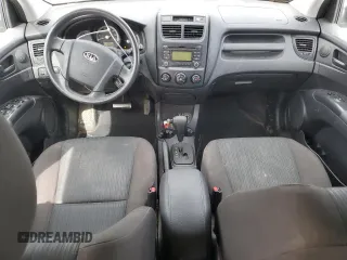 2010 Kia Sportage LX with VIN KNDKG3A45A7706946, listed as a Copart auction lot 50245845 with 111,884 mi miles and Salvage Title. Bid and sale history available at carsss.com. Image 8.