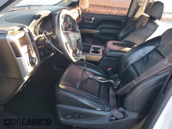2017 Chevrolet Silverado 1500 LTZ with VIN 3GCPCSEC2HG239030, listed as a Copart auction lot 41383945 with Not Provided miles and Salvage Title. Bid and sale history available at DreamBid. Image 7.