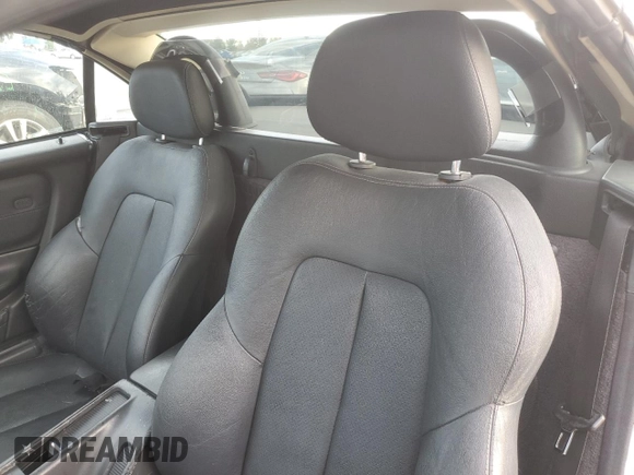 2001 Mercedes-Benz SLK 230 Kompressor with VIN WDBKK49F21F193606, listed as a Copart auction lot 47139945 with 156,424 mi miles and Salvage title. Bid and sale history available at DreamBid. Image 10.