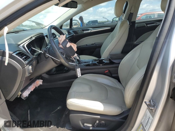 2014 Ford Fusion Titanium with VIN 3FA6P0SU7ER337512, listed as a Copart auction lot 56201325 with 89,826 mi miles and Salvage title. Bid and sale history available at DreamBid. Image 7.