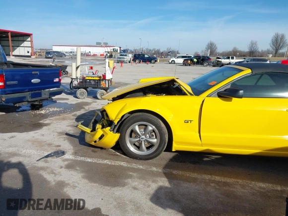 2006 Ford Mustang GT Deluxe with VIN 1ZVFT85H065120839, listed as a IAAI auction lot 41479836 with 87,079 mi miles. Bid and sale history available at carsss.com. Image 18.