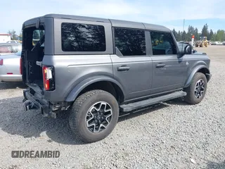 2023 Ford Bronco z VIN 1FMEE5BP5PLA97652, wystawiony jako IAAI lot #42149830 z przebiegiem 19 821 mil mil oraz . Historia ofert i sprzedaży dostępna na DreamBid. Obrazek 4.