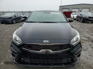 2021 Kia Forte GT-Line with VIN 3KPF34AD7ME360339, listed as a Copart auction lot 52974445 with 18,445 mi miles and Salvage title. Bid and sale history available at DreamBid. Image 5.