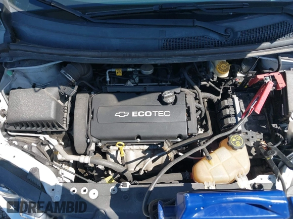 2016 Chevrolet Sonic LT with VIN 1G1JC6SH2G4134831, listed as a IAAI auction lot 41983302 with 85,828 mi miles. Bid and sale history available at carsss.com. Image 10.