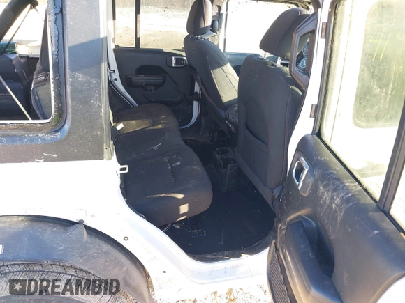 2021 Jeep Wrangler Unlimited Sport S with VIN 1C4HJXDG8MW841292, listed as a IAAI auction lot 41431503 with Not Provided miles and . Bid and sale history available at DreamBid. Image 8.