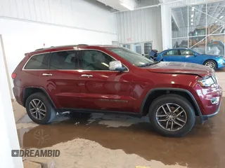 2017 Jeep Grand Cherokee Limited z VIN 1C4RJEBG5HC795116, wystawiony jako IAAI lot #41096233 z przebiegiem 162 829 mil mil oraz . Historia ofert i sprzedaży dostępna na DreamBid. Obrazek 13.