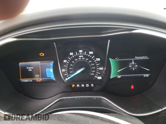2016 Ford Fusion Titanium with VIN 3FA6P0K95GR156116, listed as a Copart auction lot 57764445 with 72,284 mi miles and Clean title. Bid and sale history available at DreamBid. Image 9.