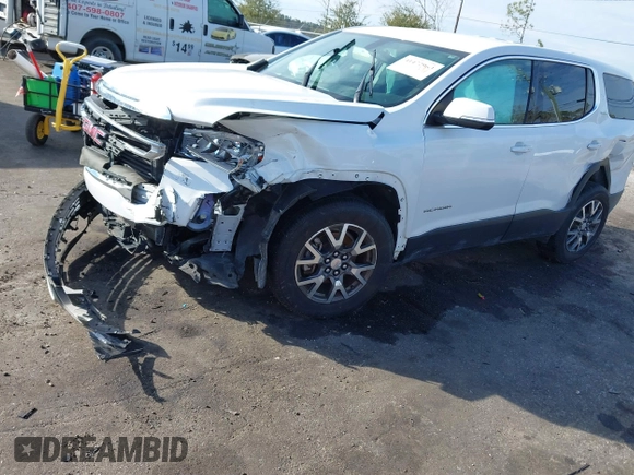 2020 GMC Acadia SLE with VIN 1GKKNKLA5LZ112128, listed as a IAAI auction lot 41472963 with 72,502 mi miles and . Bid and sale history available at carsss.com. Image 17.